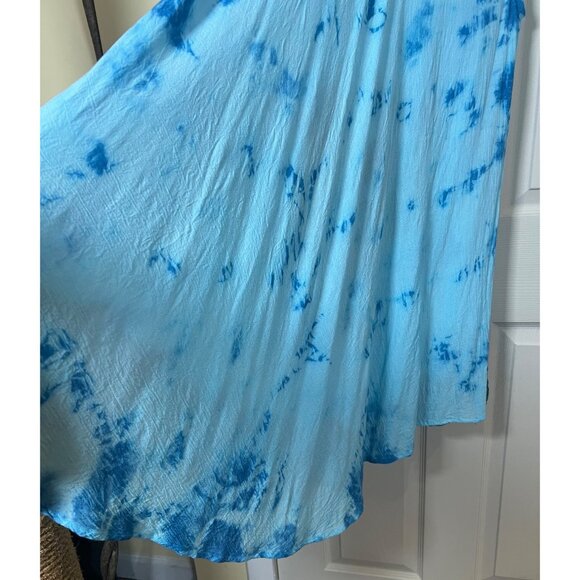 Bohemian Women's Tie-Dye Butterfly Print Boho Hippie Dress Fair Trade OS - Picture 6 of 8